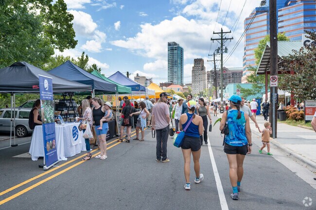 Forest Hills is within walking distance of downtown Durham.