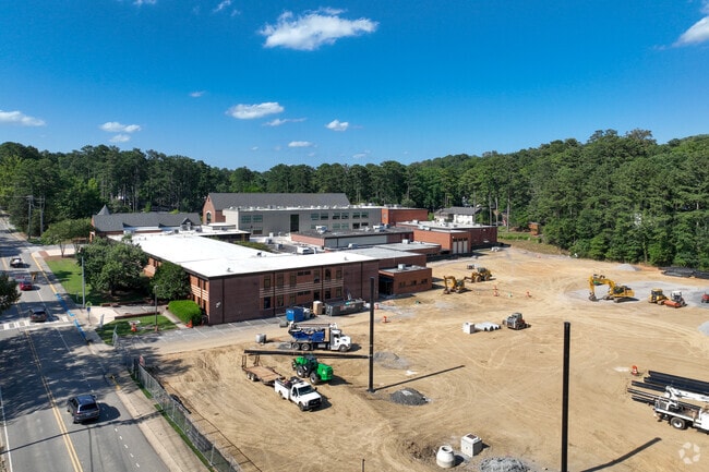 The school system MBJH supports a city with approximately 20,600 residents.