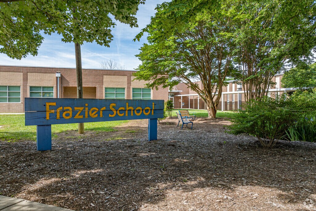 Cyrus P Frazier Elementary School serves over 300 students.