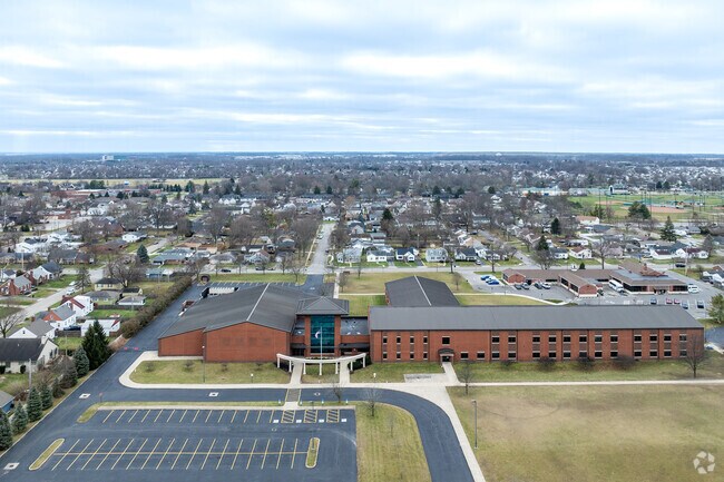 Many students live on the blocks surrounding Park Street Intermediate School.