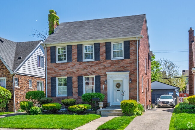 Several Nortown streets feature larger, two-story homes that have been refurbished.