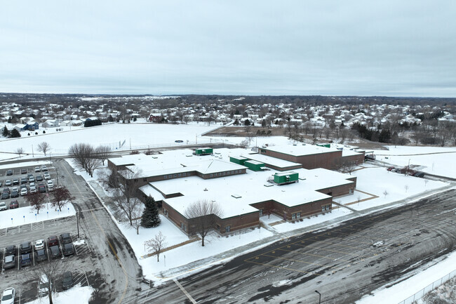 Otsego Elementary School lies in eastern Otsego.