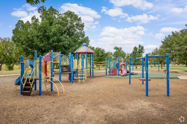 Southern Oaks Park is a popular place for families to spend a Saturday.