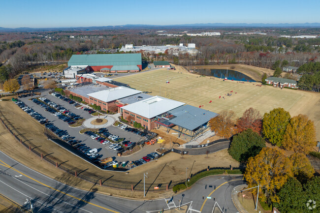 You will find the Atlanta Falcons Training Camp in the neighborhood.