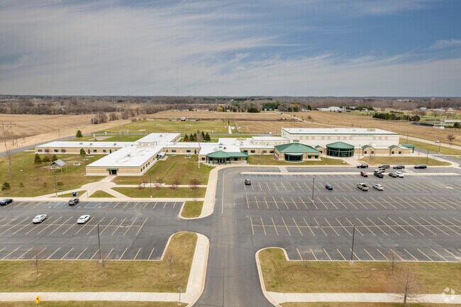 Donald L. Pavlik Middle School features a well-maintained playground for students to enjoy.