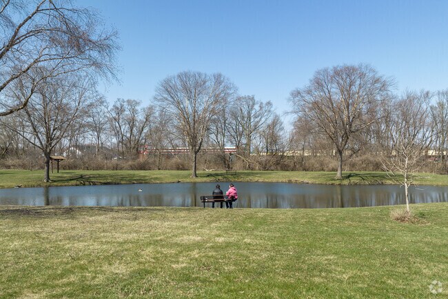 Residents can enjoy the quiet at Whispering Oaks Park, located just outside of Lakeland Park.