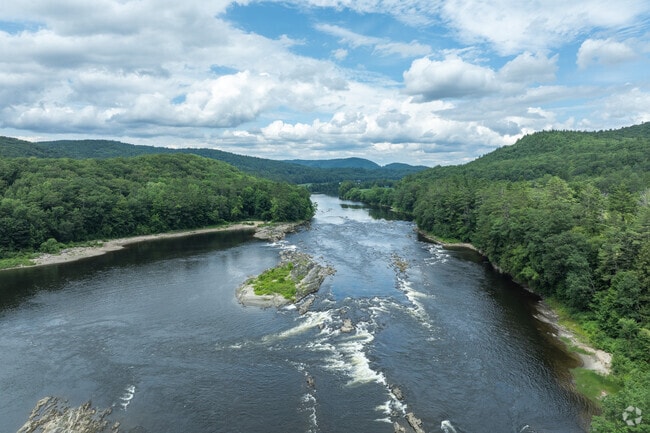 Hartland is located along the banks of the Connecticut River.