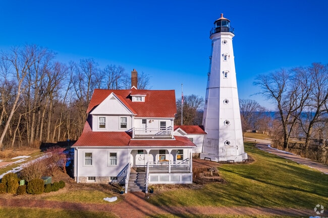 The North Point Lighthouse at Lake Park is a historic site.