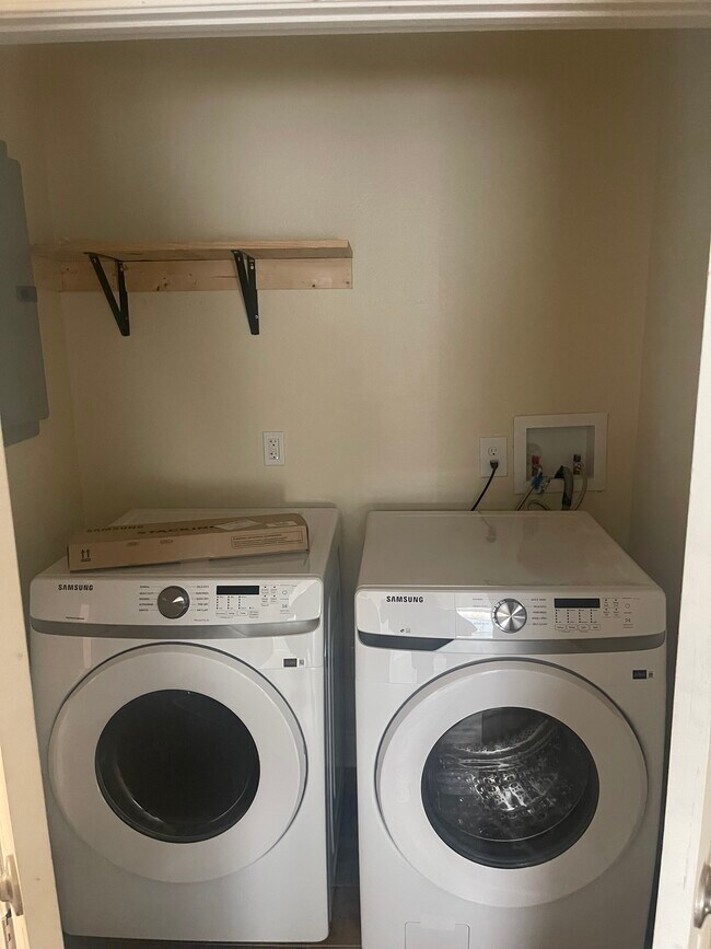 Laundry closet