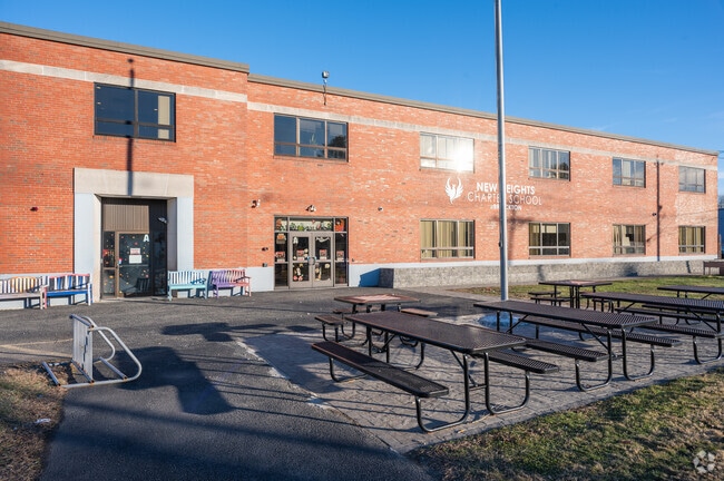 New Heights Charter Schools in Campello got a B- for college prep by Niche.