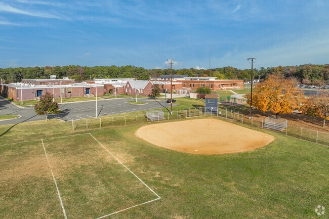 Varina Elementary School Baseball field.