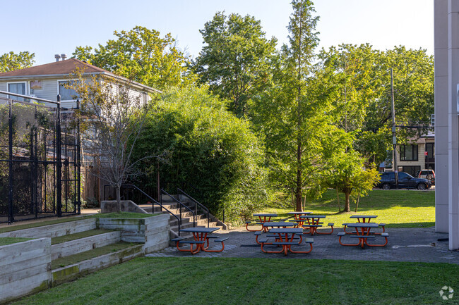 Martin De Porres High School is hub of laughter and outdoor learning.