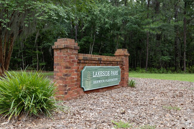 Berwick Plantation Lakeside Park is reserved for community members.