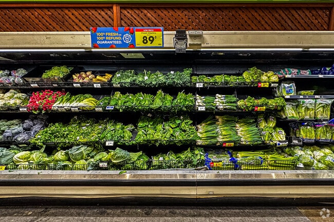 Locals go to Kroger for daily grocery needs.