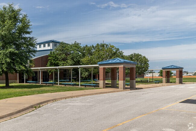 J.O. Kelly Middle School is located on E Robinson Road in Springdale.
