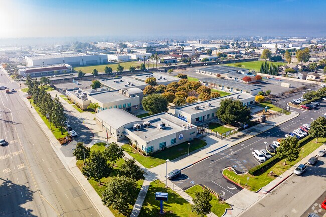 Montera Elementary offers a sprawling campus when viewed from above.
