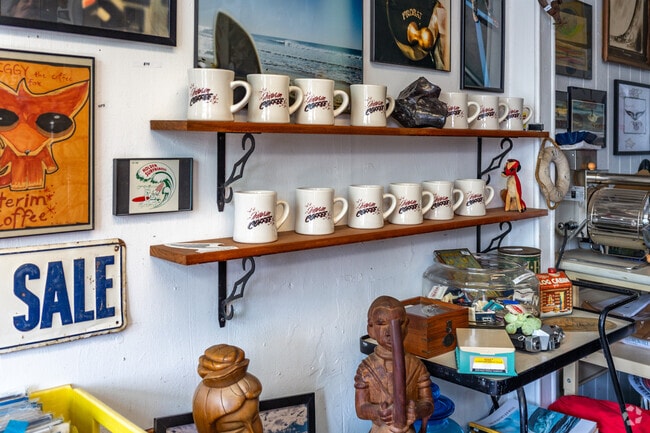 Interim Coffee is a local favorite coffee spot in North Beach.