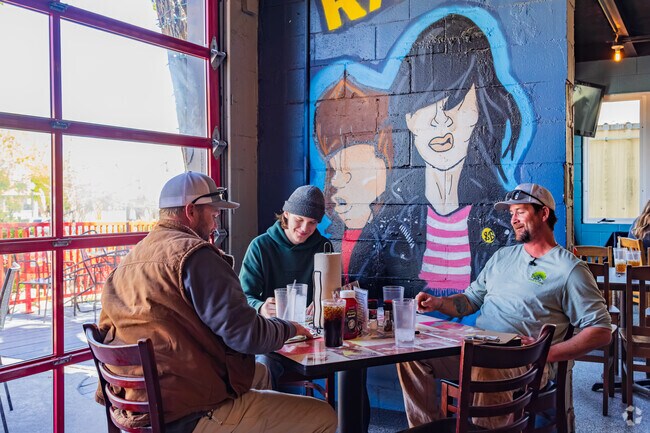S&B's Burger Joint near Classen North Highland Park is a local favorite restaurant.