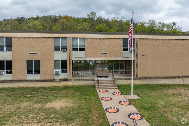 Children enter Jefferson Avenue Elementary School for a full day of learning and fun.