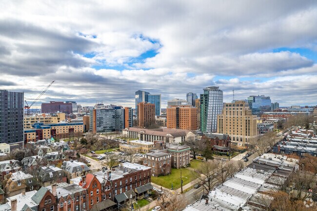 Powelton Village sits in the shadow of University City.