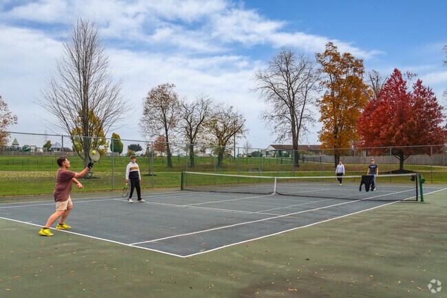 Play a game of tennis with friends at Cousler Park, which has two full tennis courts.