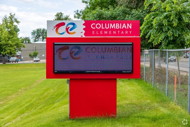 The student population of Columbian Elementary School is 219.