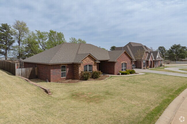 Ranch style homes are one of the many style of homes found in Woodward.