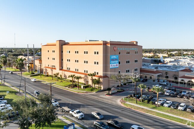 Heart & Vascular Hospital is located along East Dove Avenue in Edinburg.