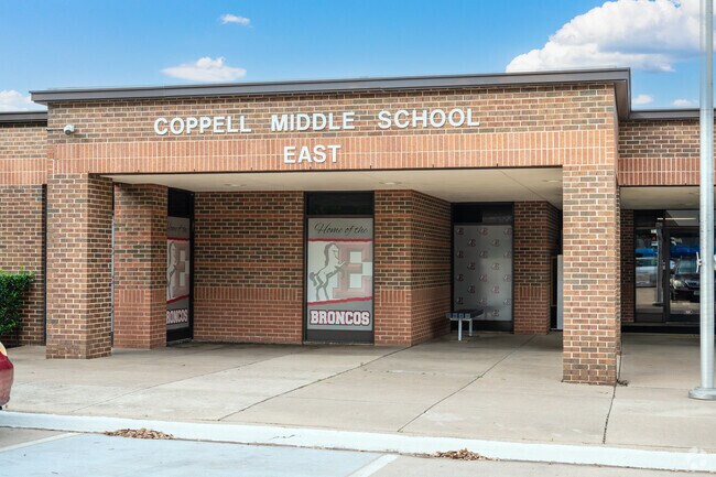 Coppell Middle School East educates students in Coppell, TX.
