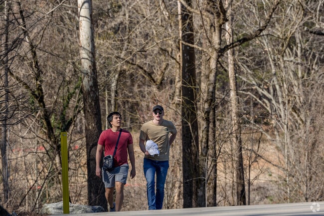 Westside Reservoir Park in Hunter Hills offers trails for walking and exercise.