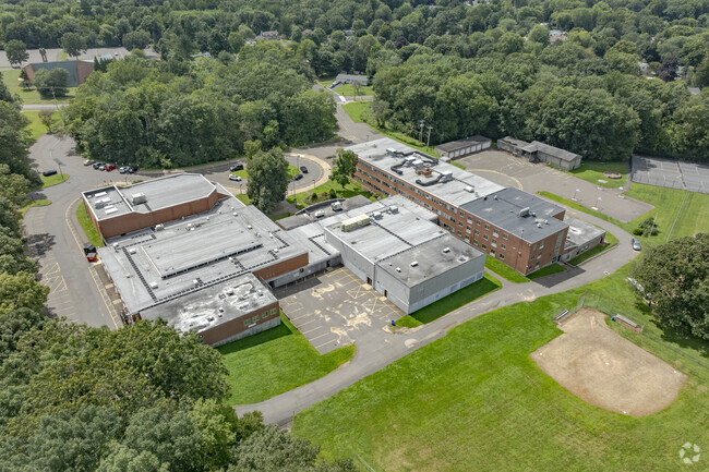 Dag Hammarskjold Middle School is located at 106 Pond Hill Road in Wallingford, CT.