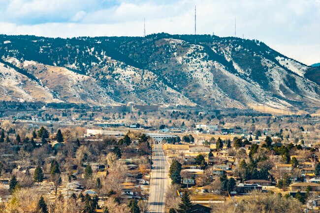 Sweeping views of the Front Range can be admired from Ashwood.