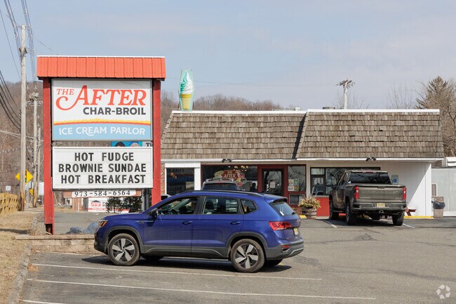 The After, on Rt 206 in Flanders, NJ, has ben serving burgers, fries and old-school ice cream since 1970.