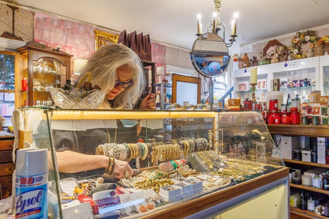 Now & Then in May-Lecta-Sweet Historic District offers a unique shopping experience.