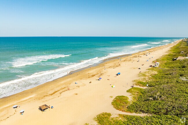 Sewall's Point residents can come to nearby Stuart Beach for sun filled days relaxing.