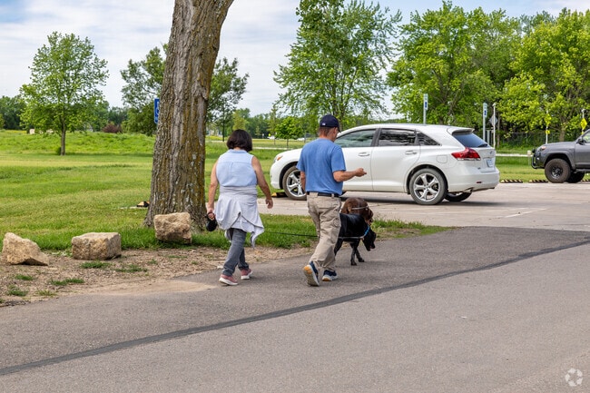 Enjoy a stroll through Andover Central Park.