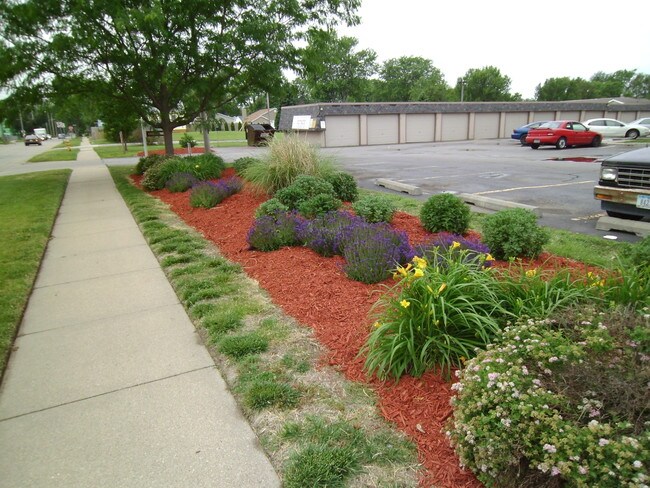 Beautiful landscaping