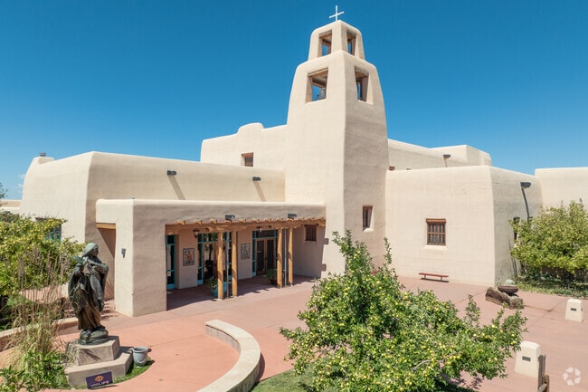 Santa Maria de la Paz is a beautiful Catholic church in Rancho Viejo.