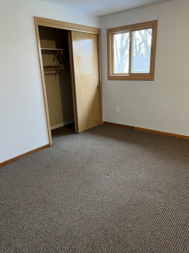 Bedroom with closet