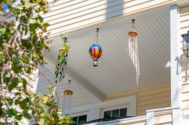 West Somerville is a peaceful village where you hear wind chimes calling along the street.