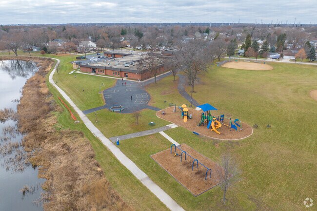 Your kids will never want to leave the playground at Park View Elementary School.