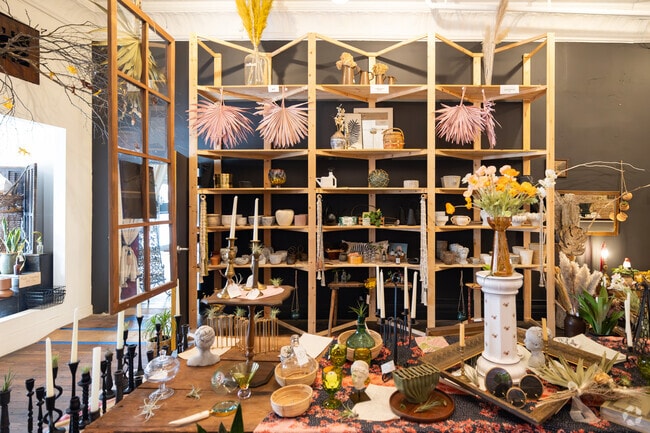 Refined Purveyors of Fine Goods in Greenville has an impressive collection of plants and home decor.