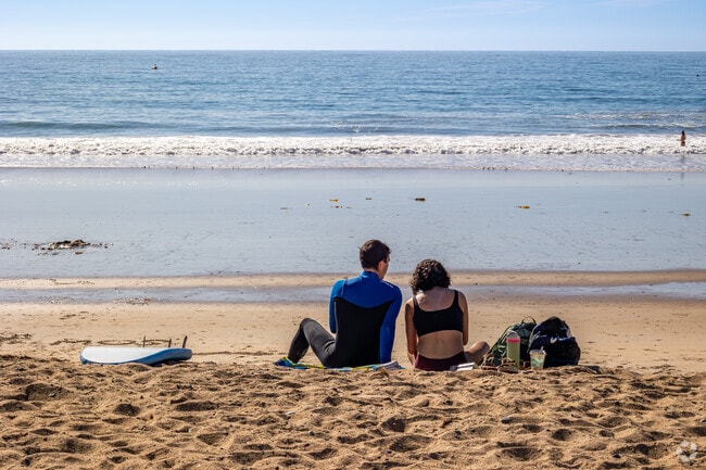 Surf swim or just relax at San Clemente State Beach where residents always have easy walkable access.