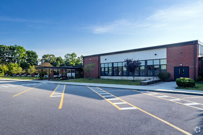 Woodhull Intermediate School is a happy and nurturing place where children are encouraged.