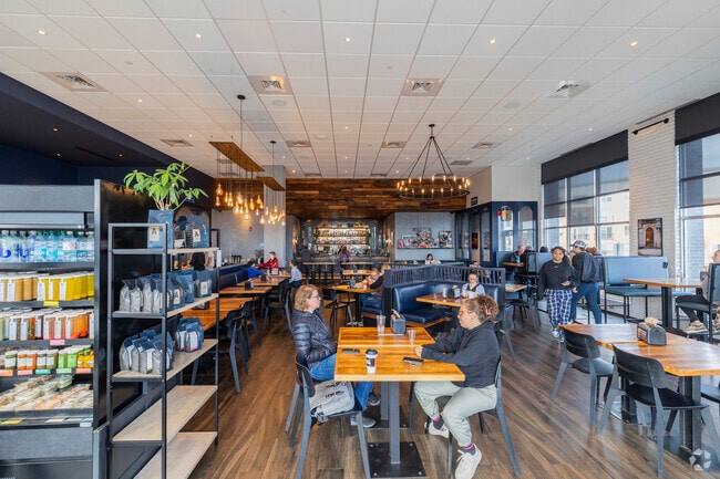 Pressed Cafe in Tuscan Village blends convenience and quality, serving up handcrafted meals, speciality drinks, and all-day breakfast favorites.
