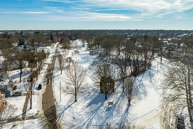 Mott Park is a quiet residential neighborhood surrounding its central namesake, Mott Park.