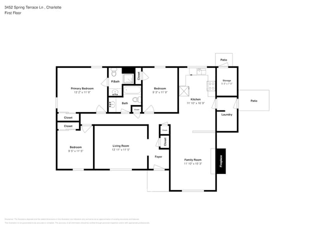 3452 Spring Terrace Ln, Charlotte, NC 28269 - photo 2