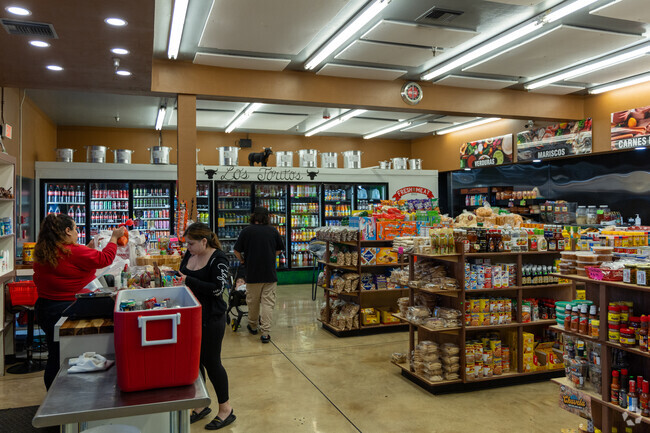 Carniceria Los Toritos is a Mexican meat market, panadería and dulcería.