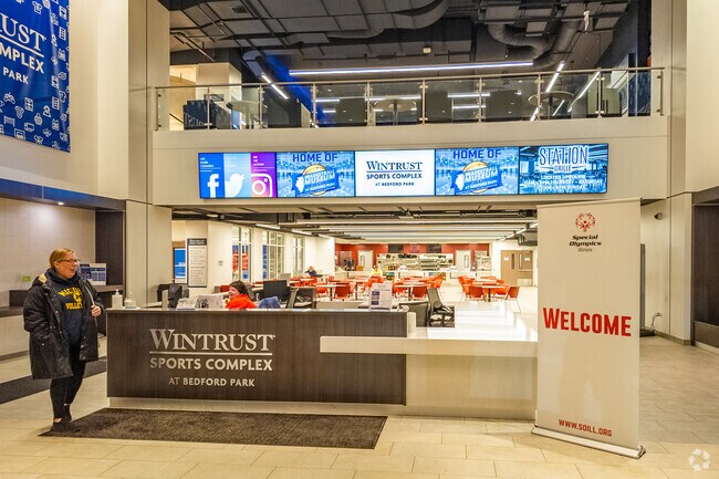 Bridgeview residents can use the Wintrust Sports Complex.