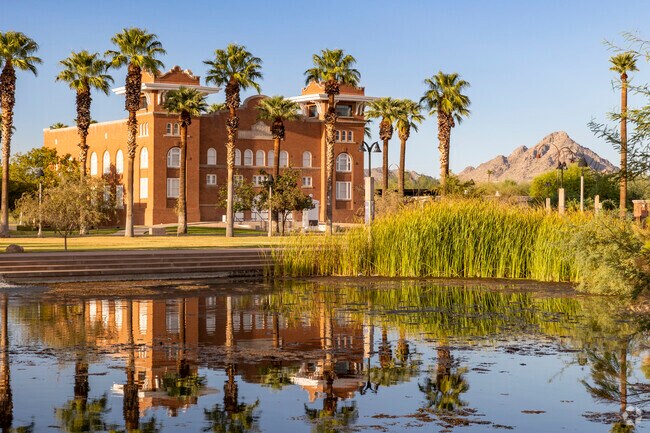 Several of Phoenix’s remaining historic buildings can be found at Steele Indian School Park.